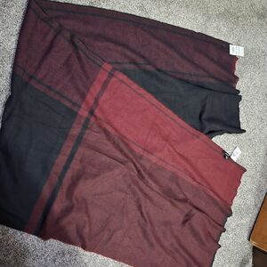 Alfani Black and Red Men's Scarf